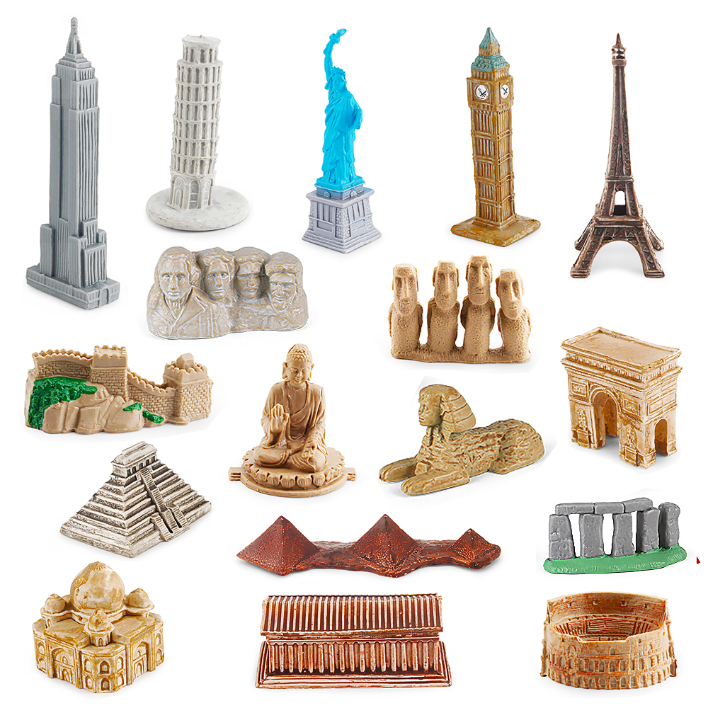 Kids Toys Under 200 - Mini Figurine Landmark Building Kids Toys