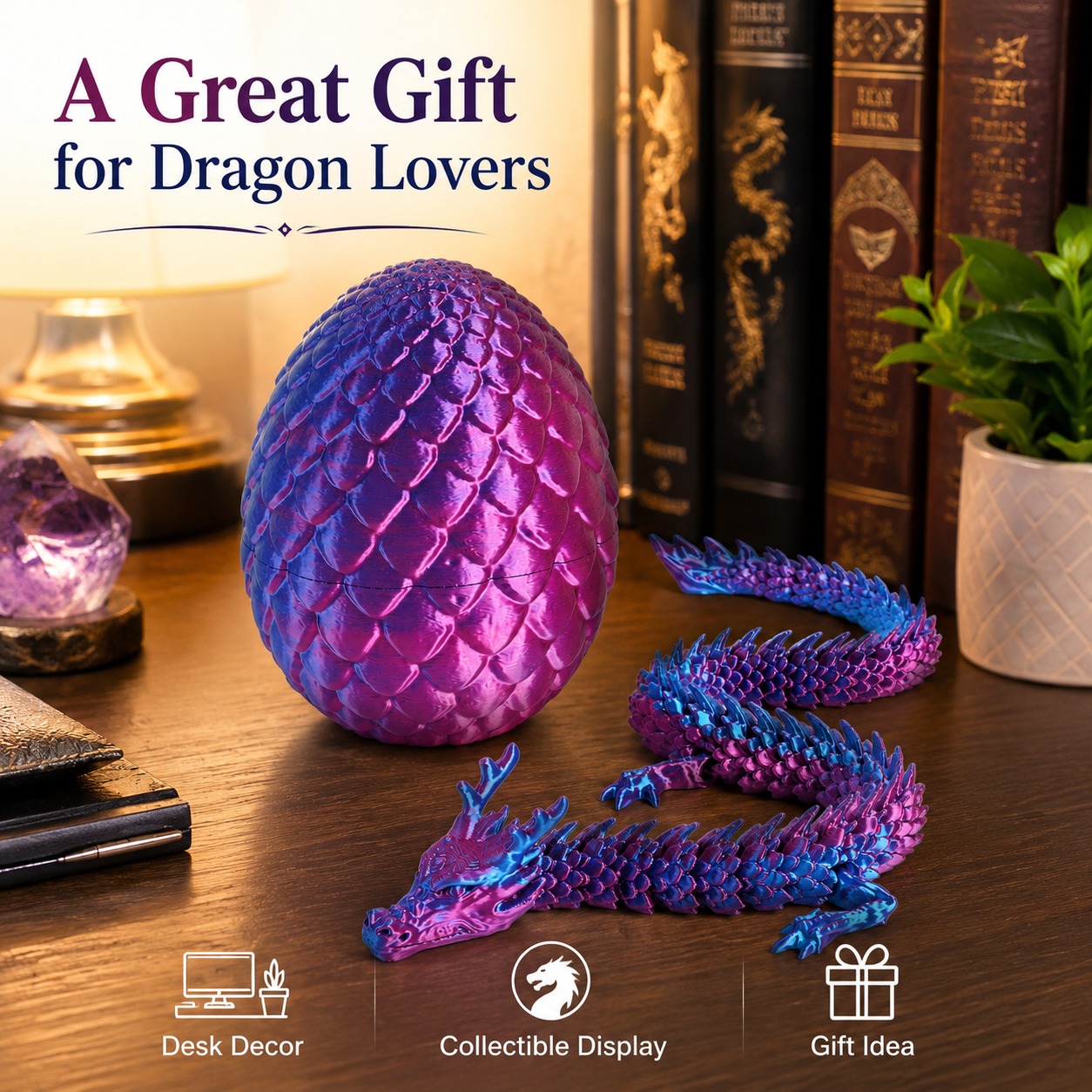 Kids Toys Unique - Chinese Dragon Surprise Egg Toy, 3D
