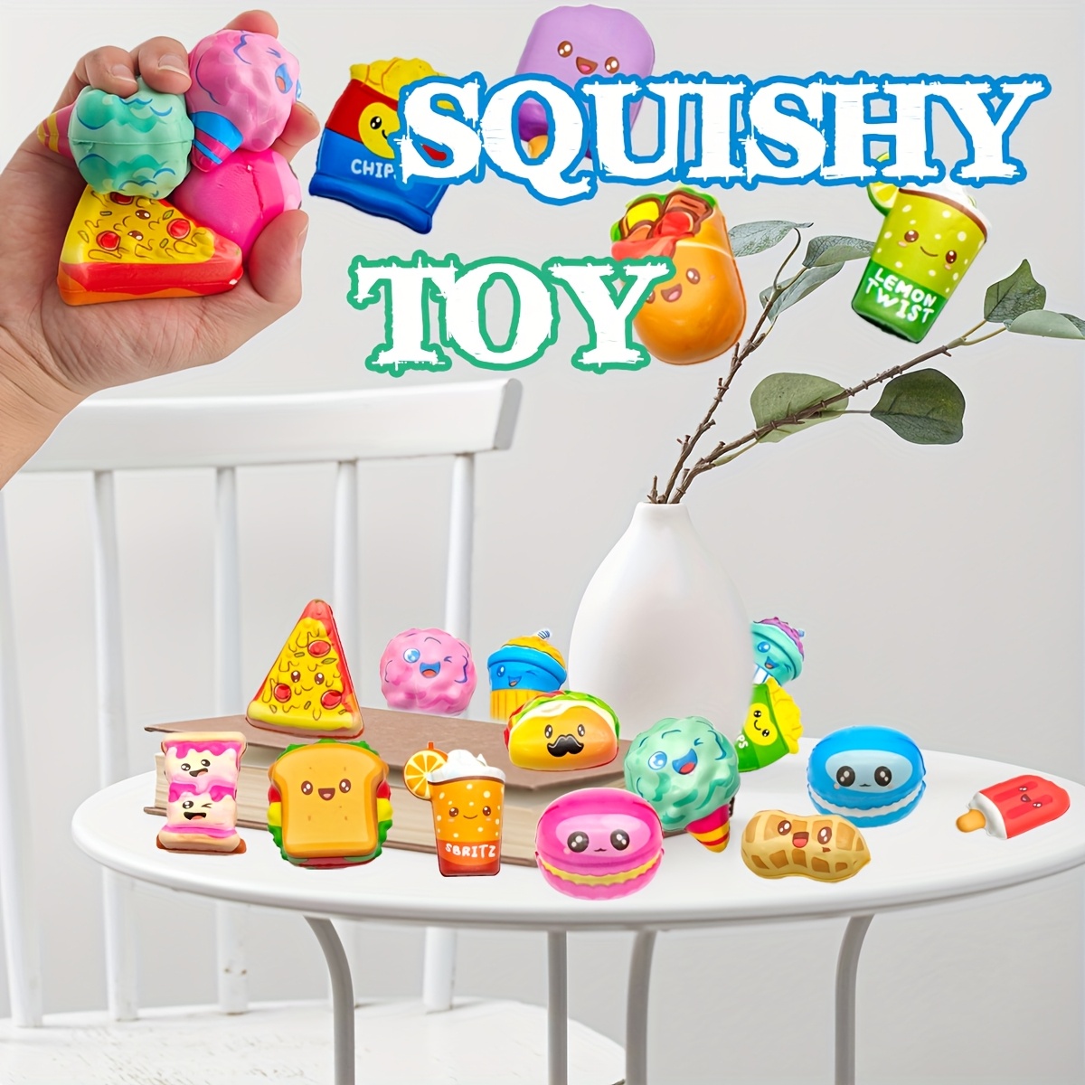 12Pcs Mini Food Squishy Slow R - Kids Toys In Wholesale review and price