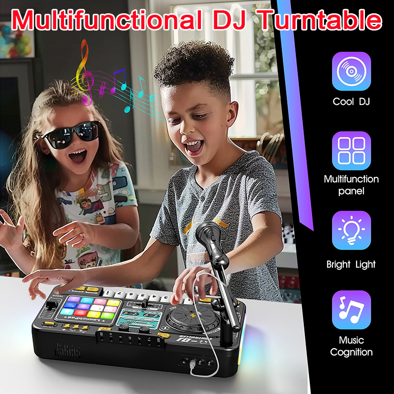 Multifunctional Kid DJ Turntab - Kids Toys Bd review and price