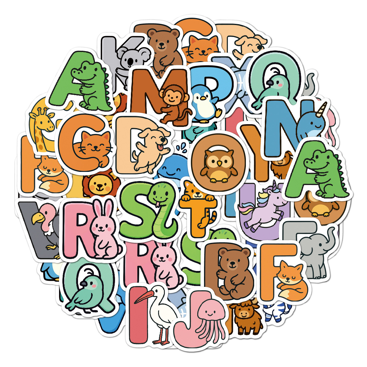 Animal Alphabet Stickers Water - Kid Toys And Craft review and price