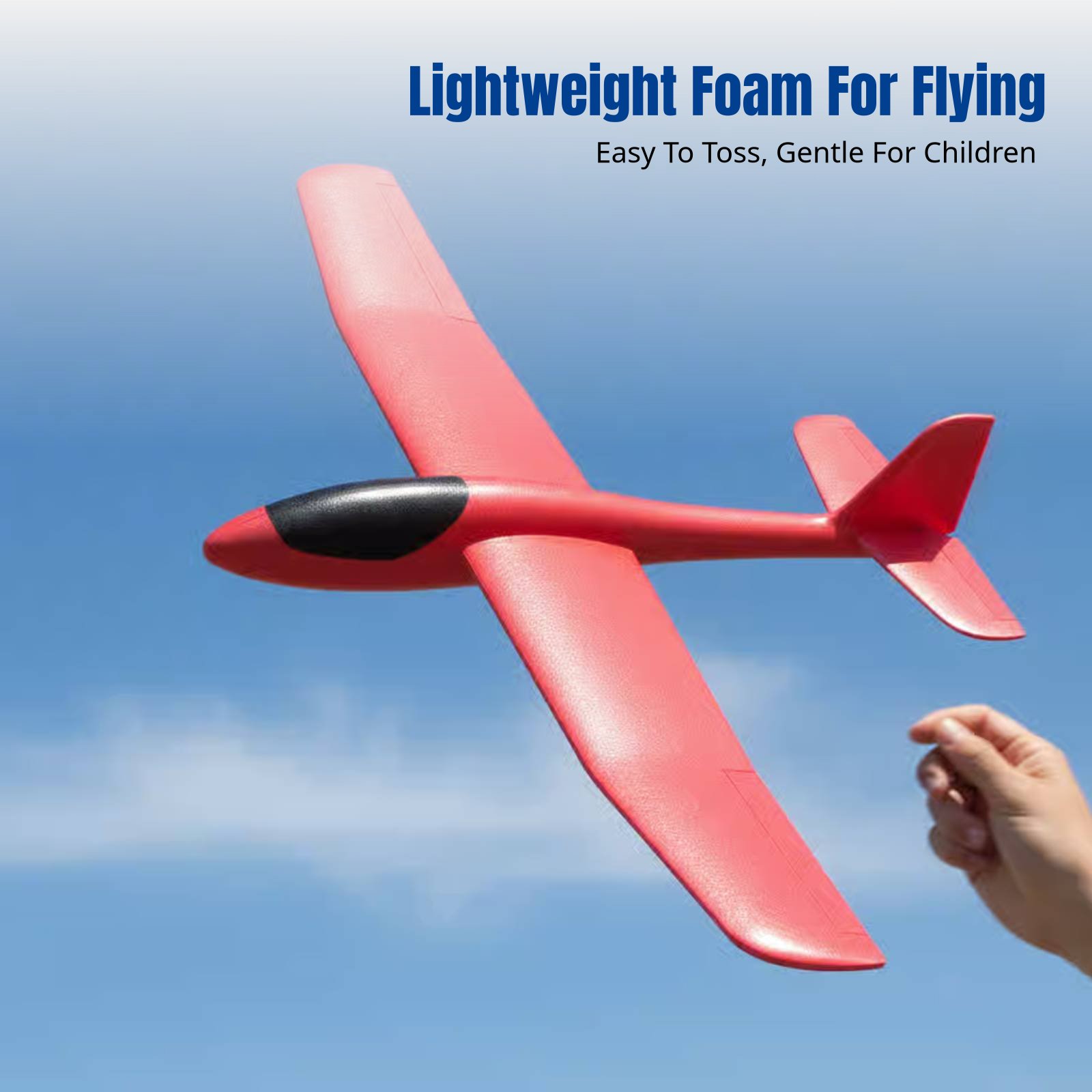 86cm Foam Glider Plane, Hand L - Kids Toys Under £5 review and price