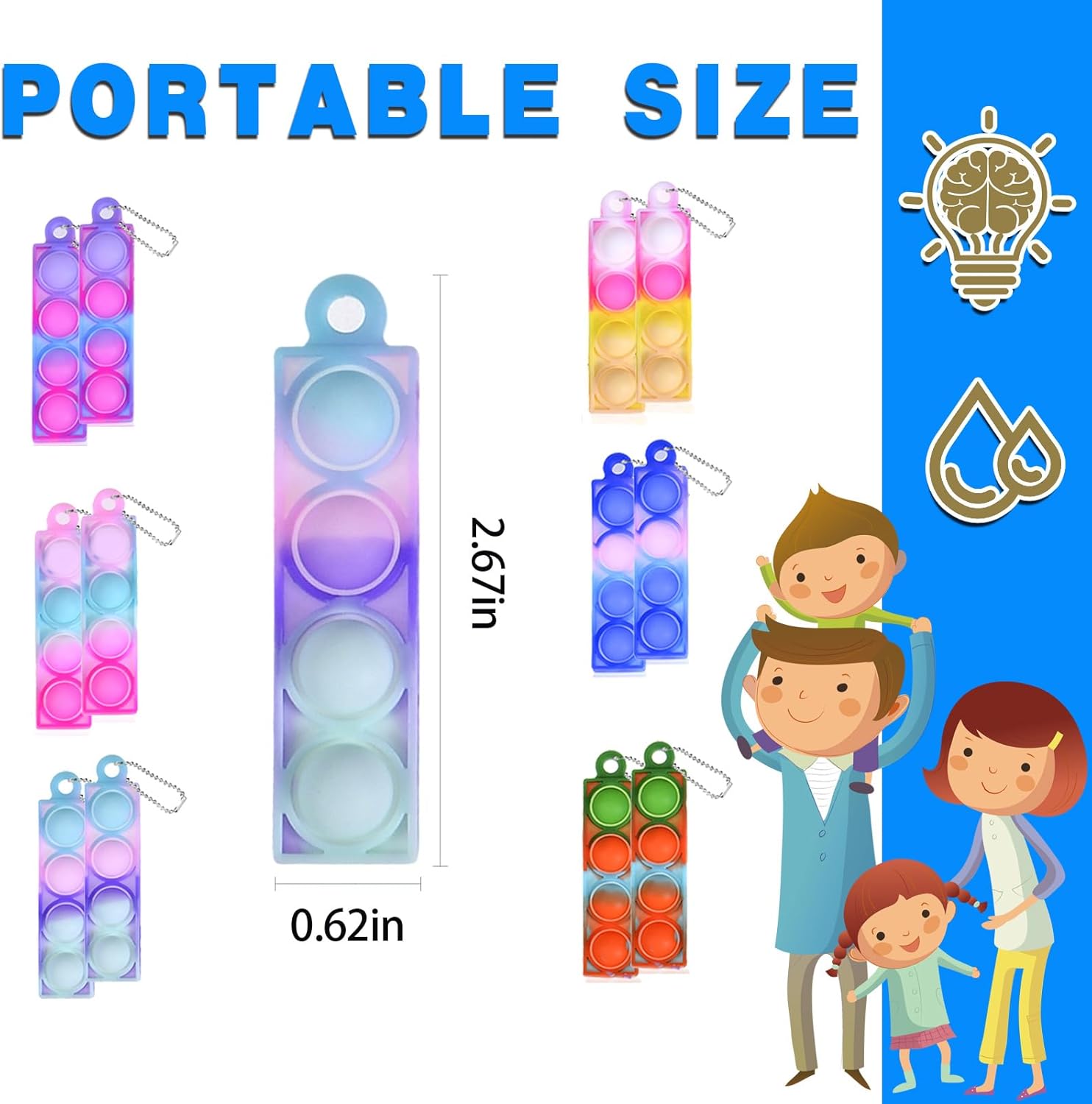 10/20/30/80/150 pcs  Mini Pop  - Kids Toys 10 Year Old review and price