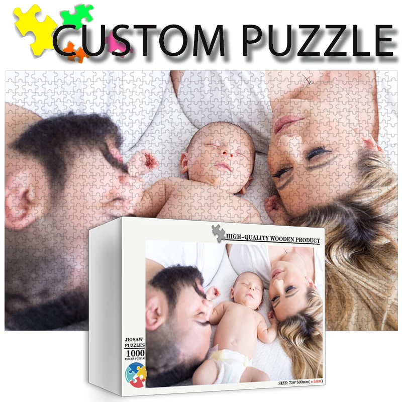 Photo Custom Jigsaw Wooden Per - Wooden Puzzle Kids review and price