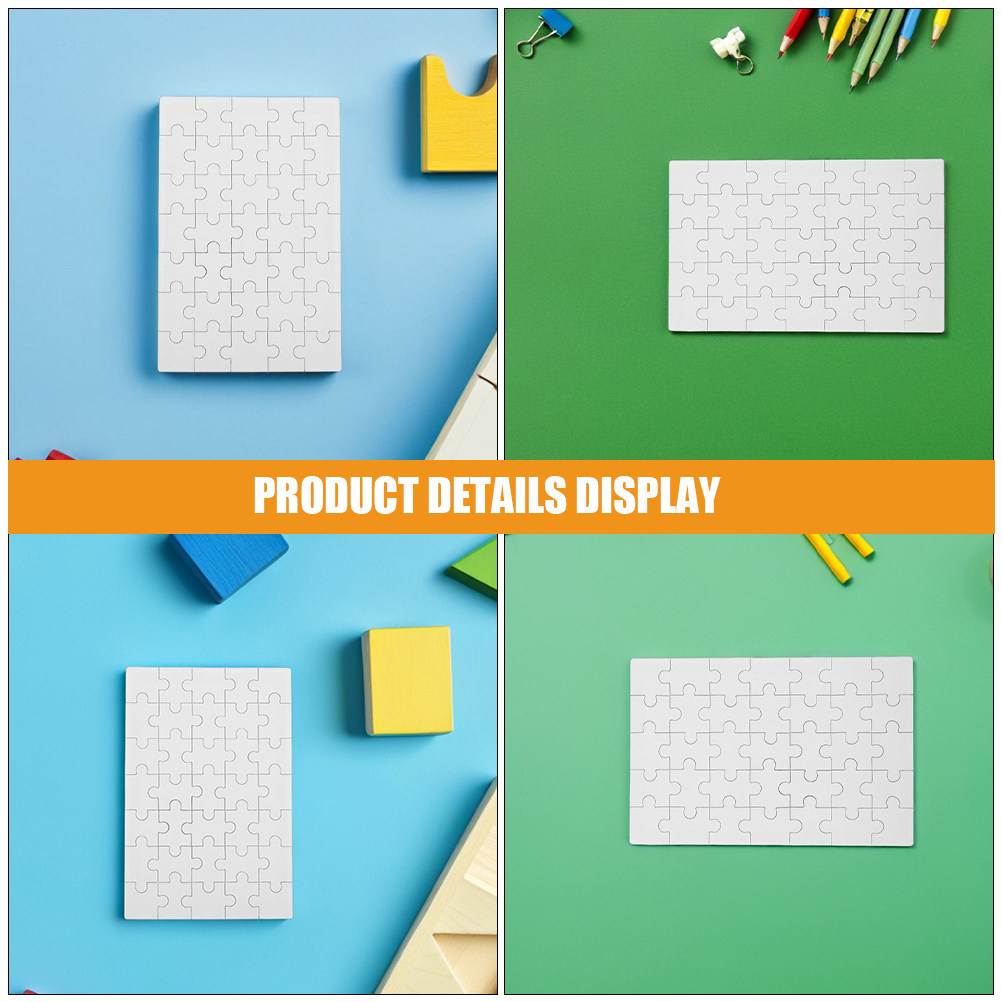 12Pcs Wooden Sublimation Blank - Wooden Puzzle Kids review and price