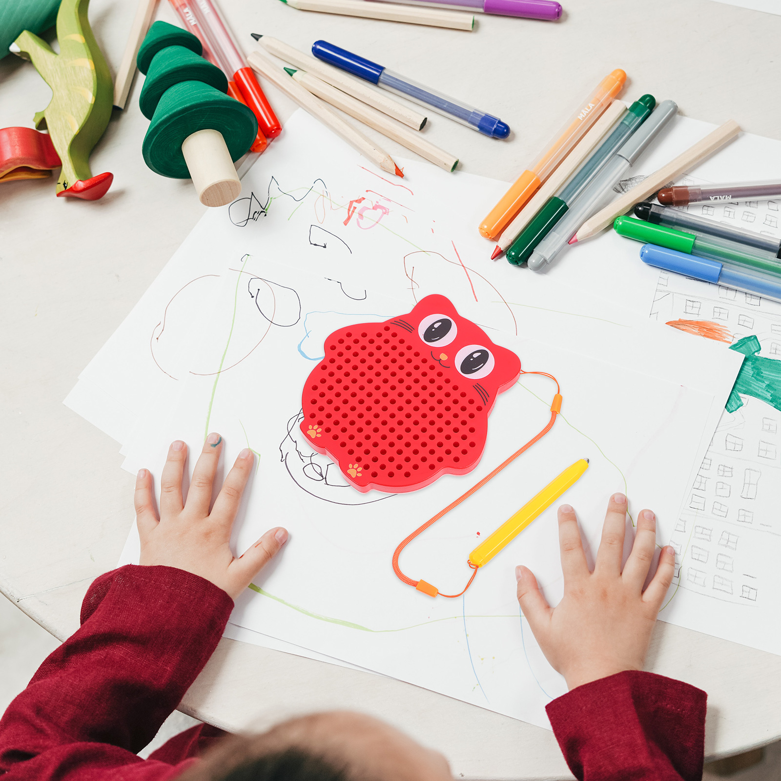 Creative Magnetic Drawing Boar - Kid Toys And Craft review and price