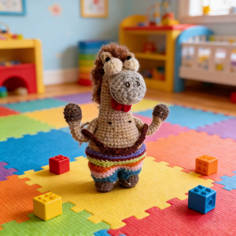 Custom Name Crochet Horse Plus - Kids Toys Unique review and price