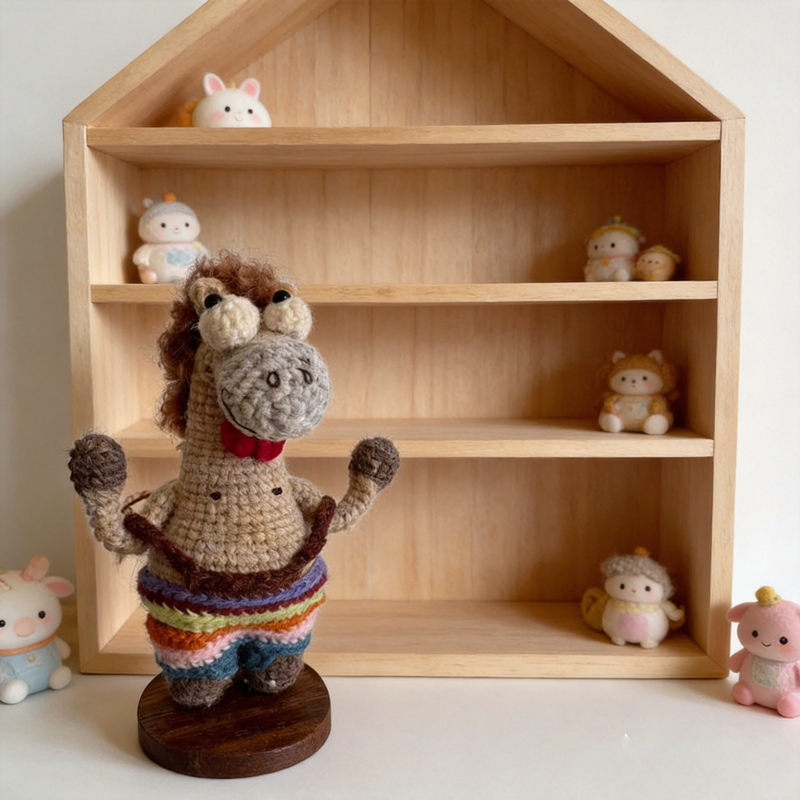 Custom Name Crochet Horse Plus - Kids Toys Unique review and price