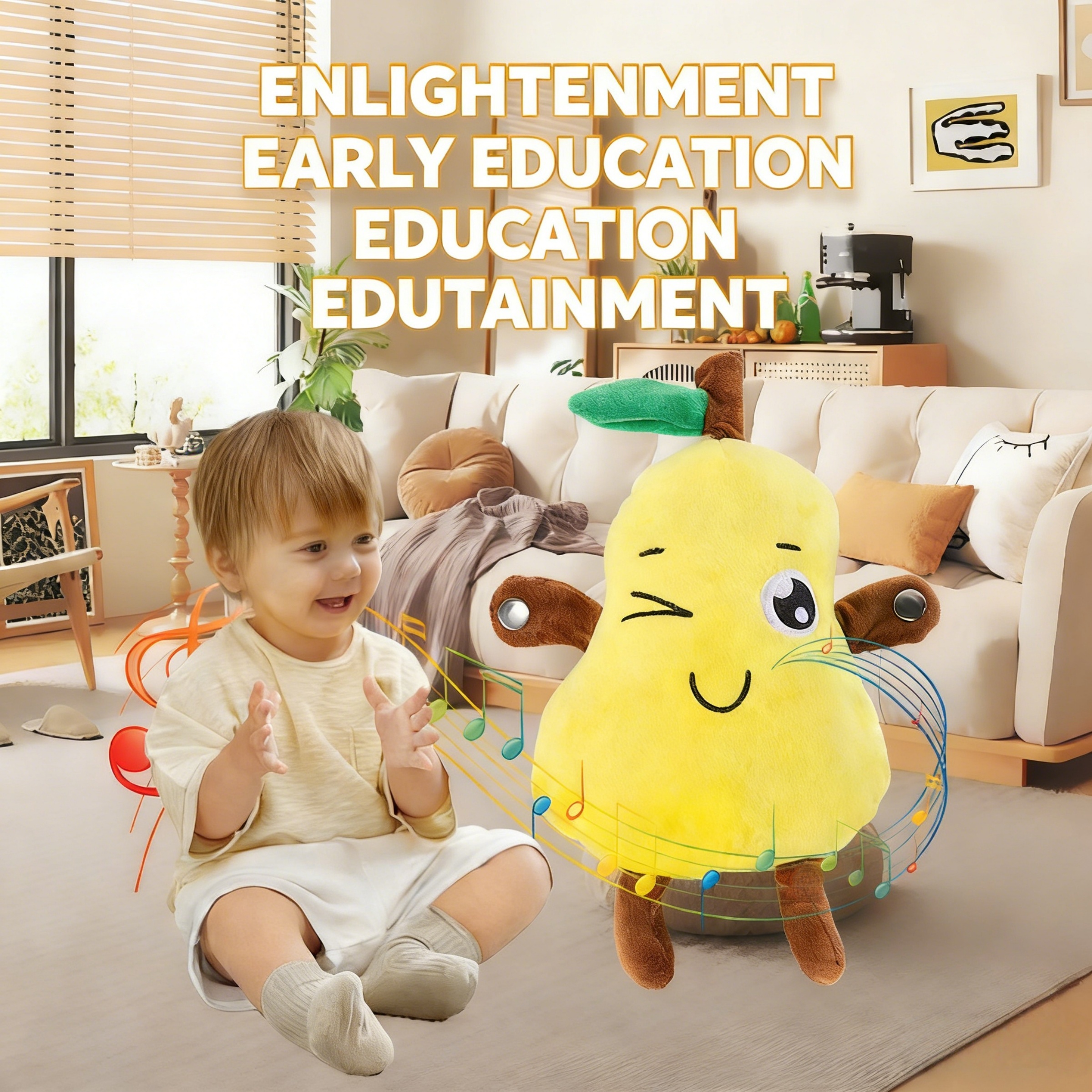 Creative Fruit Yali Pear Touch - Kids Toys Unique review and price