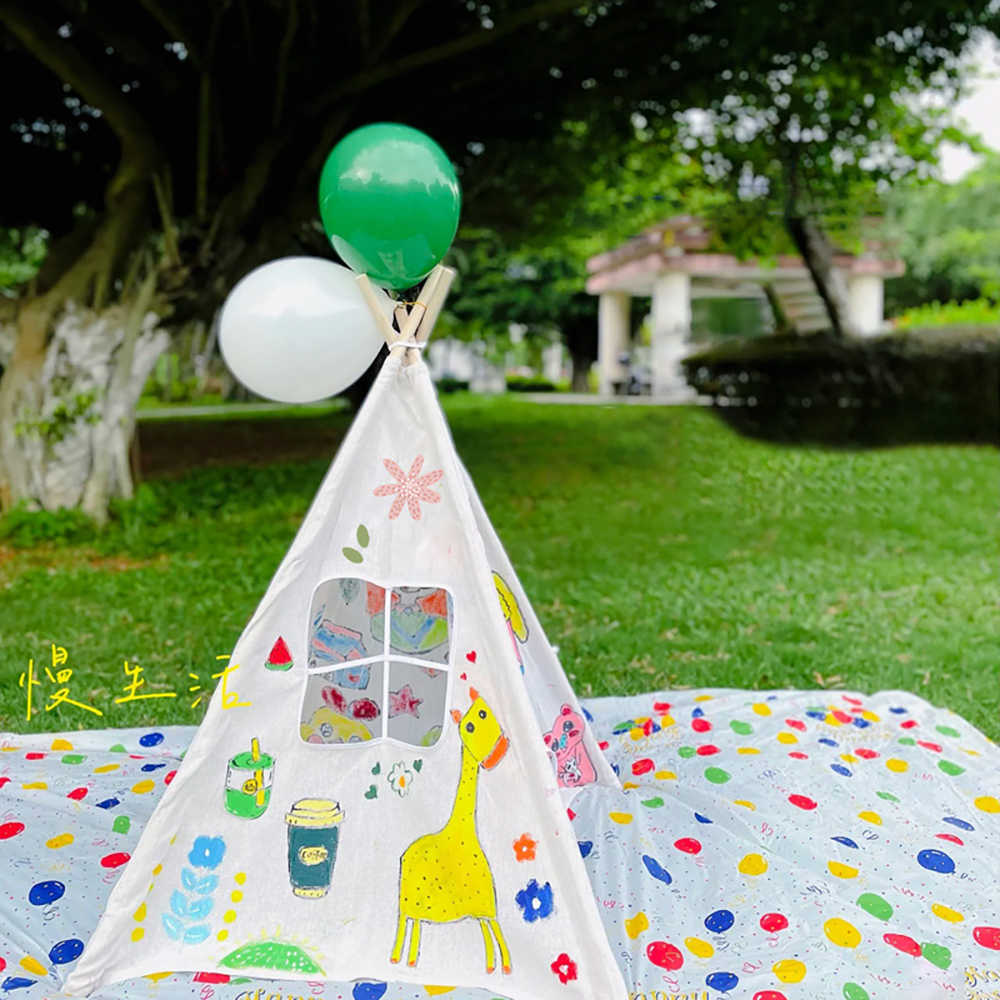 Popular Colorful Panited Tent  - Kids Toys Bd review and price