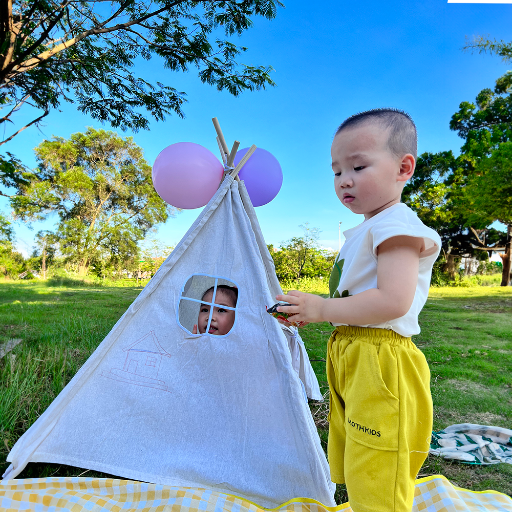 Popular Colorful Panited Tent  - Kids Toys Bd review and price