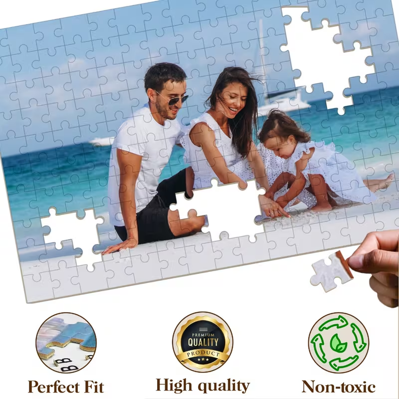 Personalized Custom Photo Puzz - Wooden Puzzle Kids review and price
