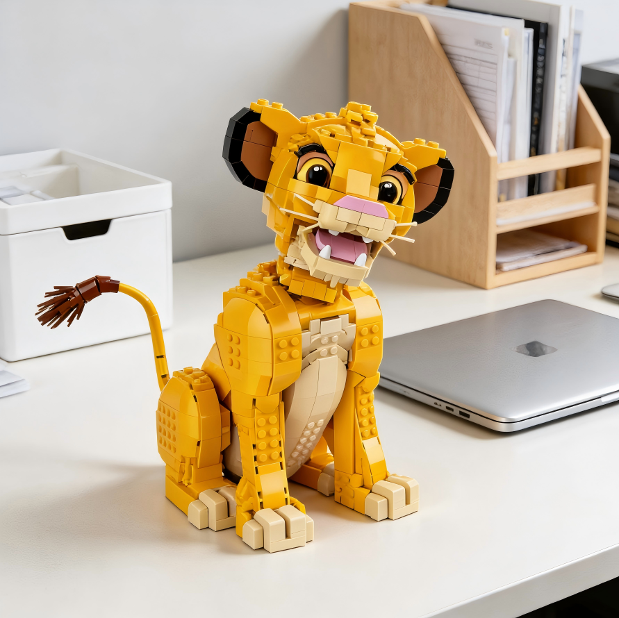 2026New 1445Pcs 43247 The Lion - Lego Building Blocks review and price