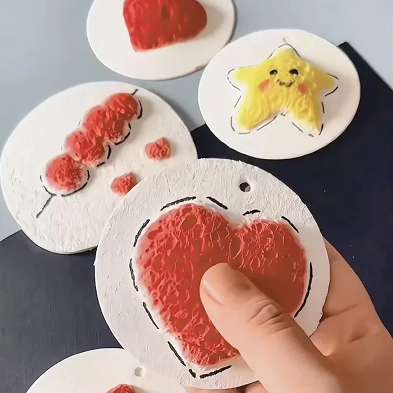 1Pc 3D Magic Puffy Foam Textur - Kid Toys And Craft review and price