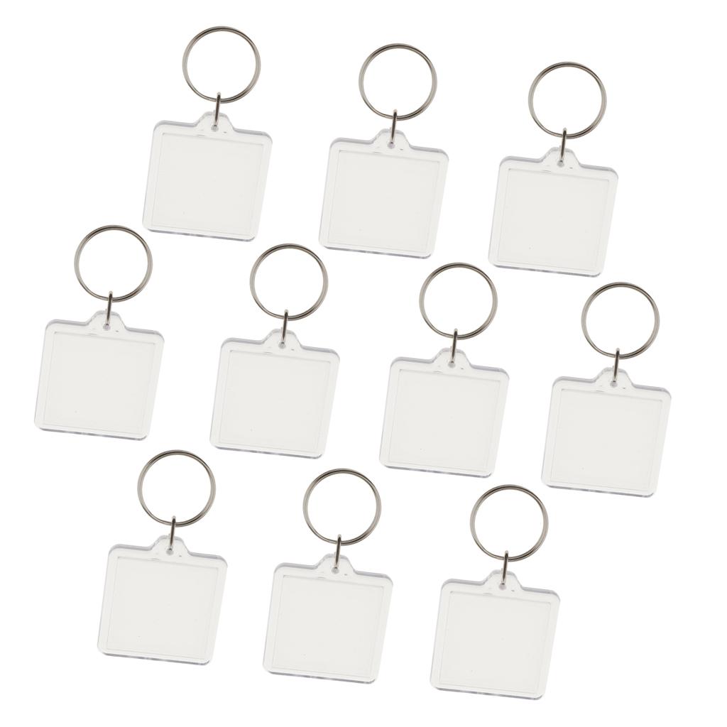 Acrylic Keychain Clear Key Rin - Kids Toys In Store review and price