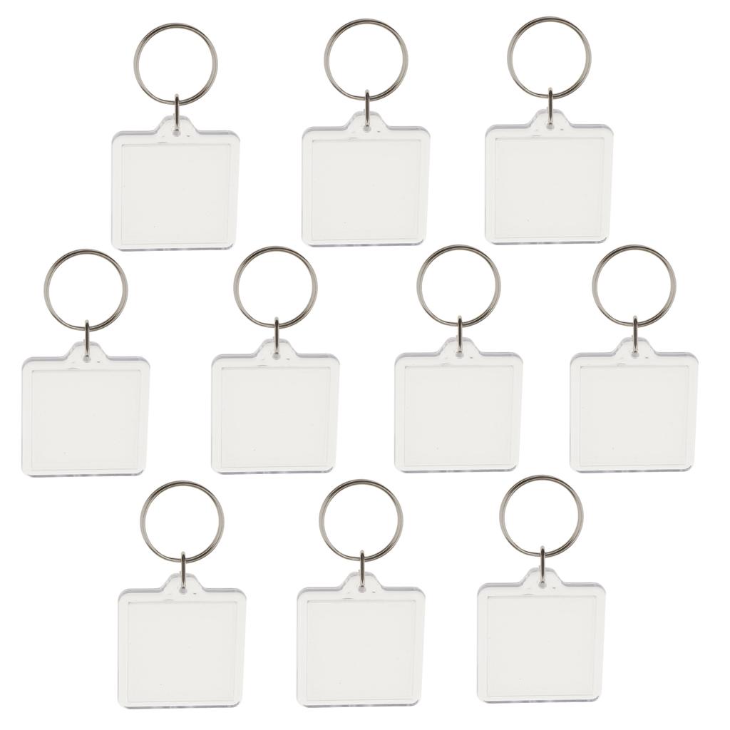 Acrylic Keychain Clear Key Rin - Kids Toys In Store review and price
