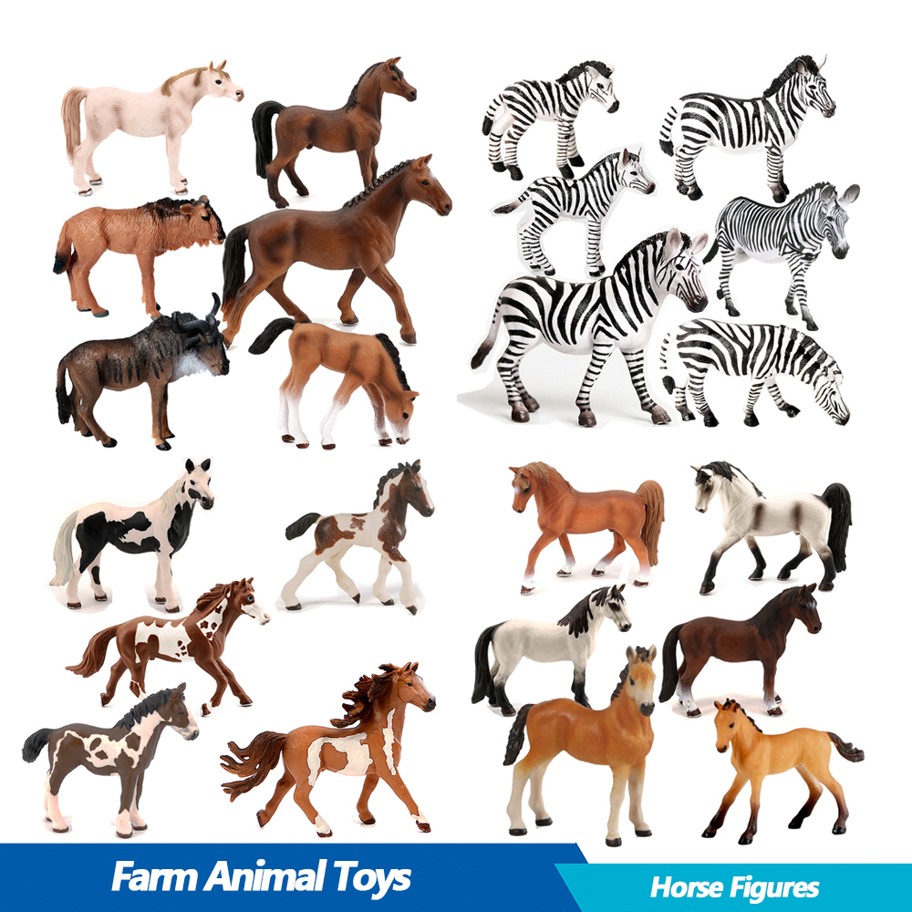 Zebra Wildebeest Gnu Plastic H - Kids Toys Under 200 review and price