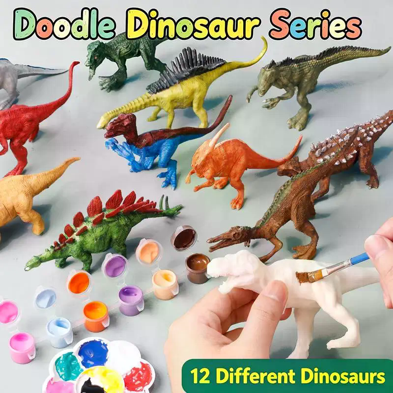 Dinosaur White Embryo Toy Set  - Kid Toys And Craft review and price