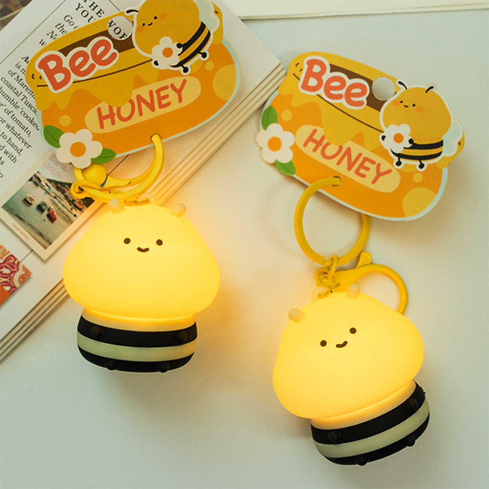 Mini Bee Keychain Night Light  - Kids Toys Bd review and price