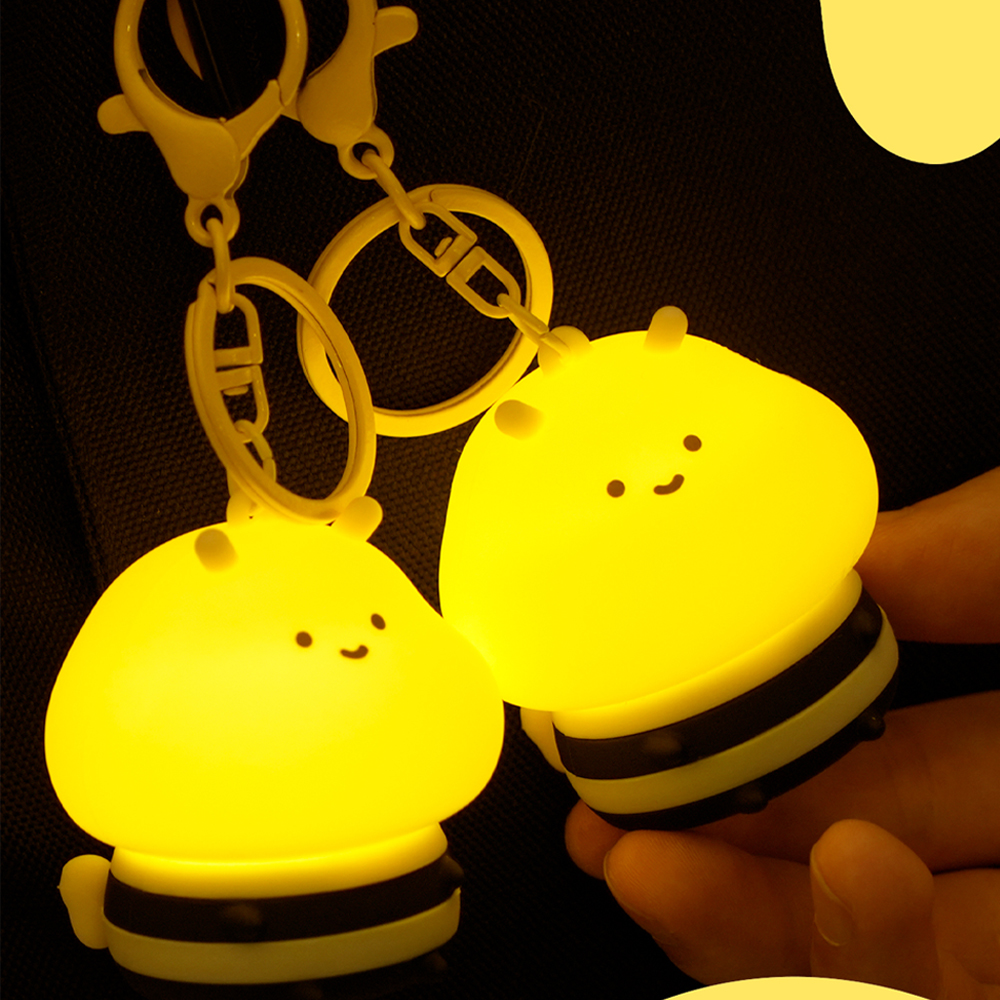 Mini Bee Keychain Night Light  - Kids Toys Bd review and price