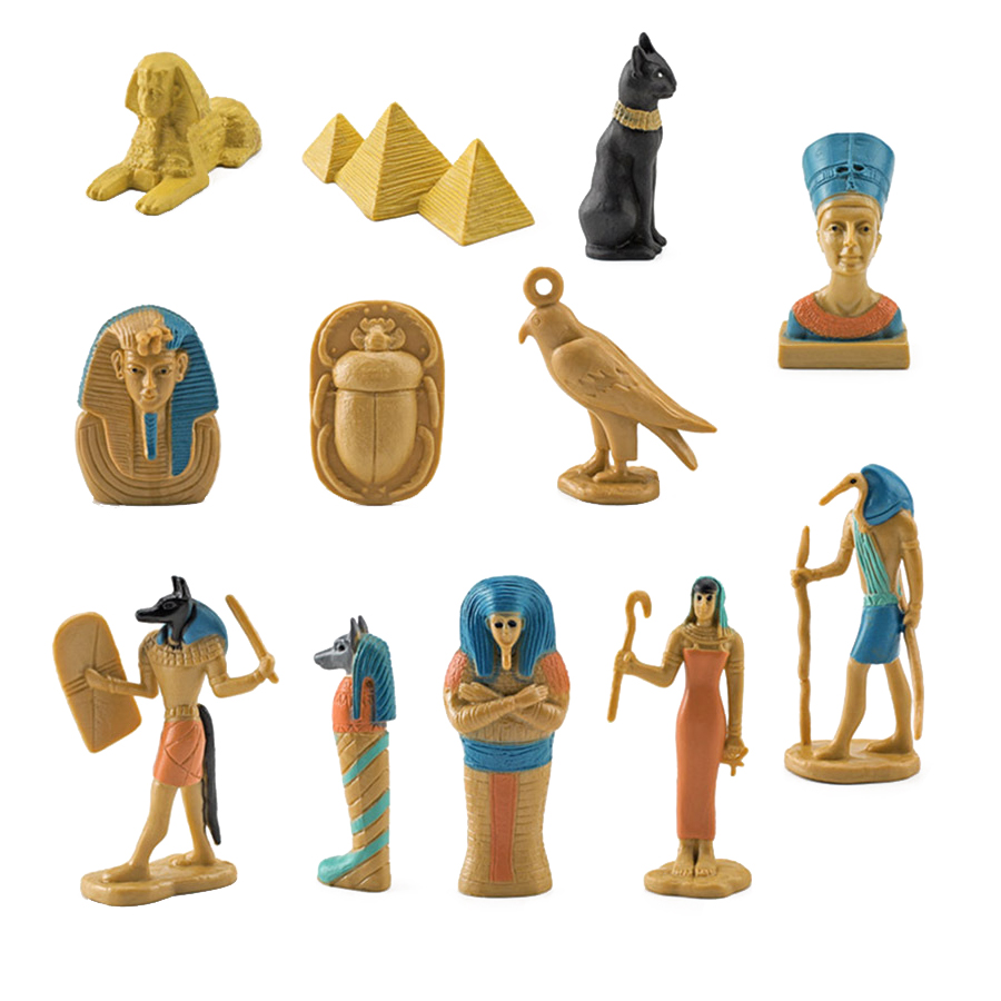 12Pcs Ancient Egypt Figurine P - Kids Toys Under 200 review and price