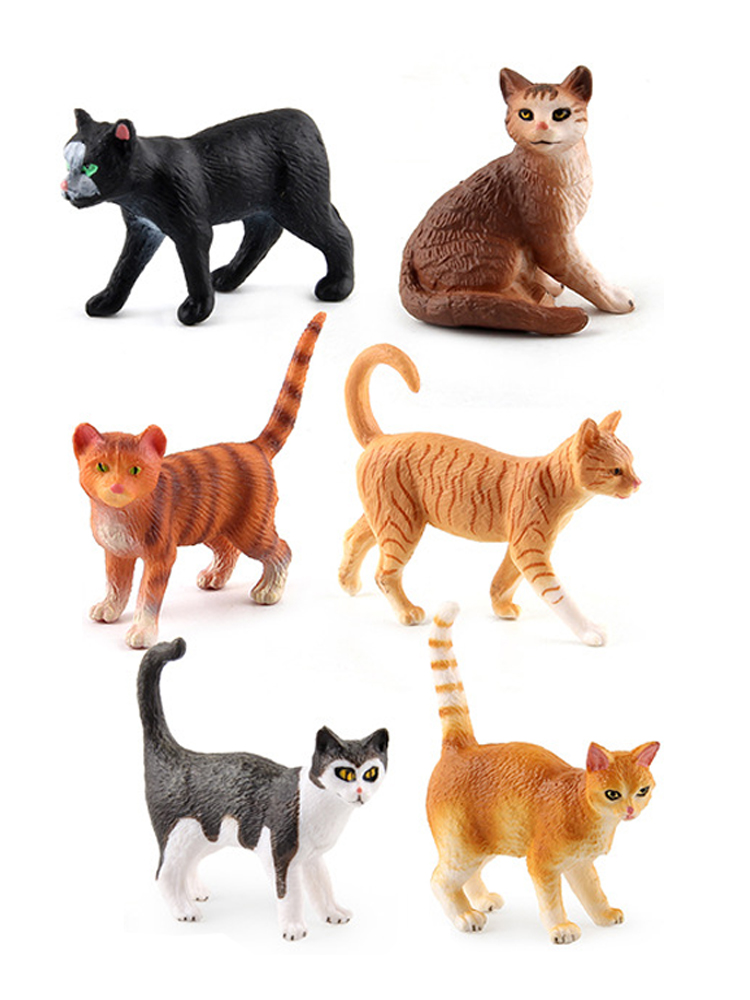 Realistic Plastic Cat Figurine - Kids Toys Under 200 review and price