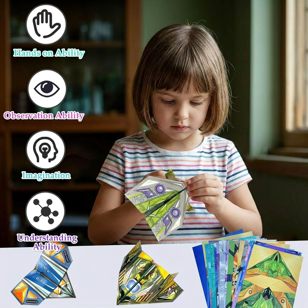 Kids Paper Airplane Craft Kit  - Kid Toys And Craft review and price