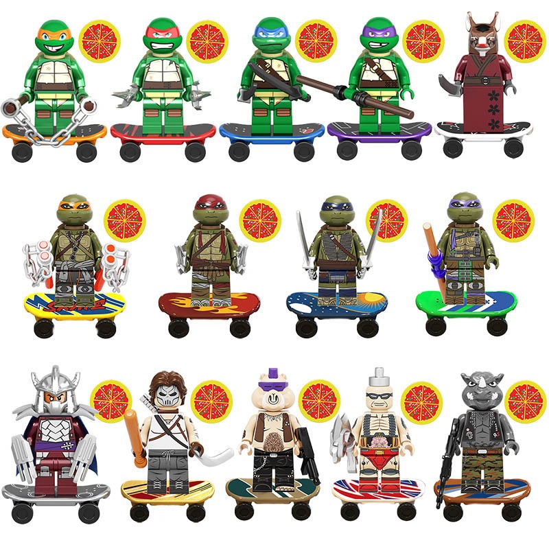 KDL831 cartoon series Teenage  - Lego Building Blocks review and price