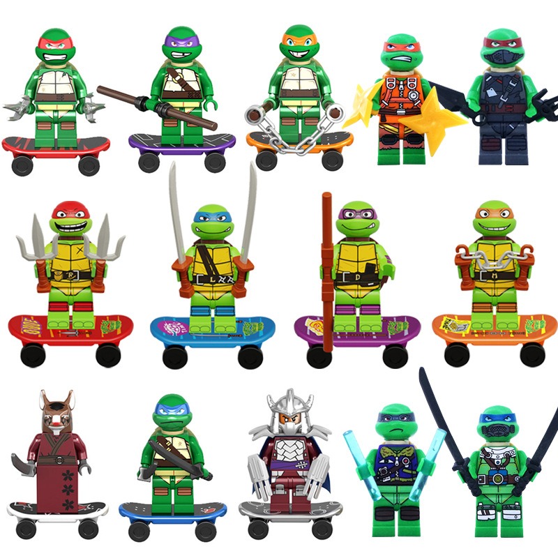 KDL831 cartoon series Teenage  - Lego Building Blocks review and price
