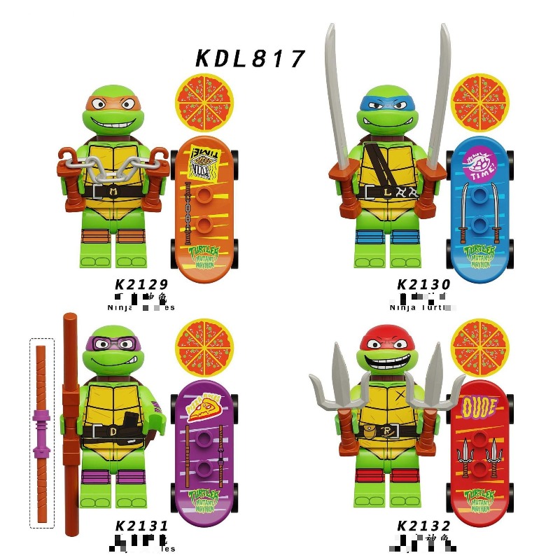 KDL831 cartoon series Teenage  - Lego Building Blocks review and price