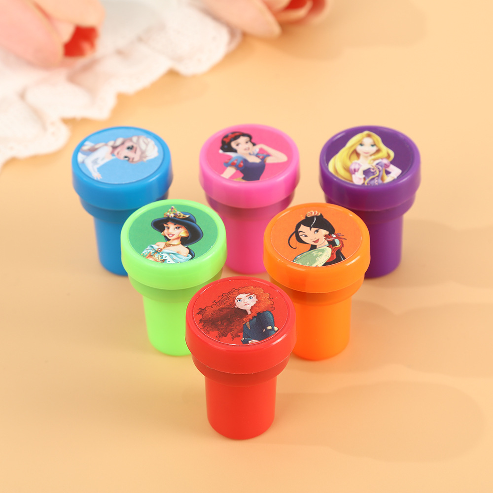 12PCS Princess Kids Stamps Car - Kids Toys In Wholesale review and price