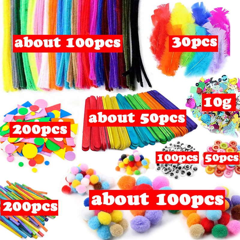1000pcs Kids Crafts Art Suppli - Kid Toys And Craft review and price