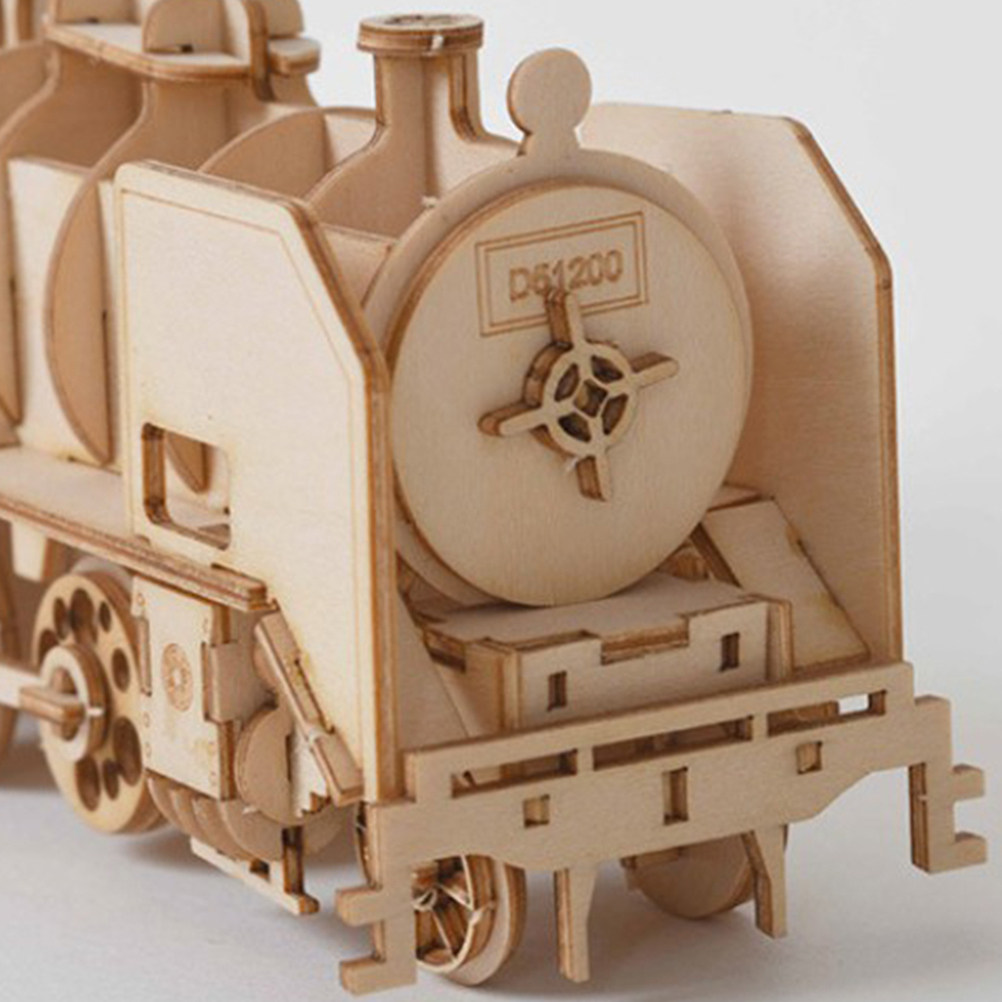 1Pcs Steam Train Puzzle Wooden - Wooden Puzzle Kids review and price
