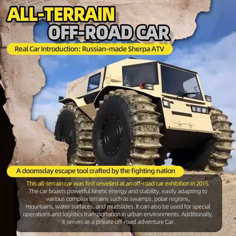 Russian Sherp All-terrain Rc C - Kids Toys Under 50 review and price