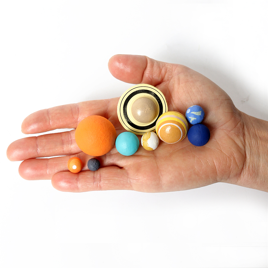 Hand-Painted Solar System Plan - Kids Toys Under 200 review and price